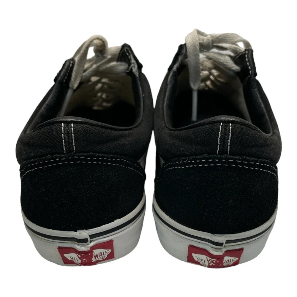 Vans Off The Wall Men's 6‎ Women's 7.5 Black Skater Shoes